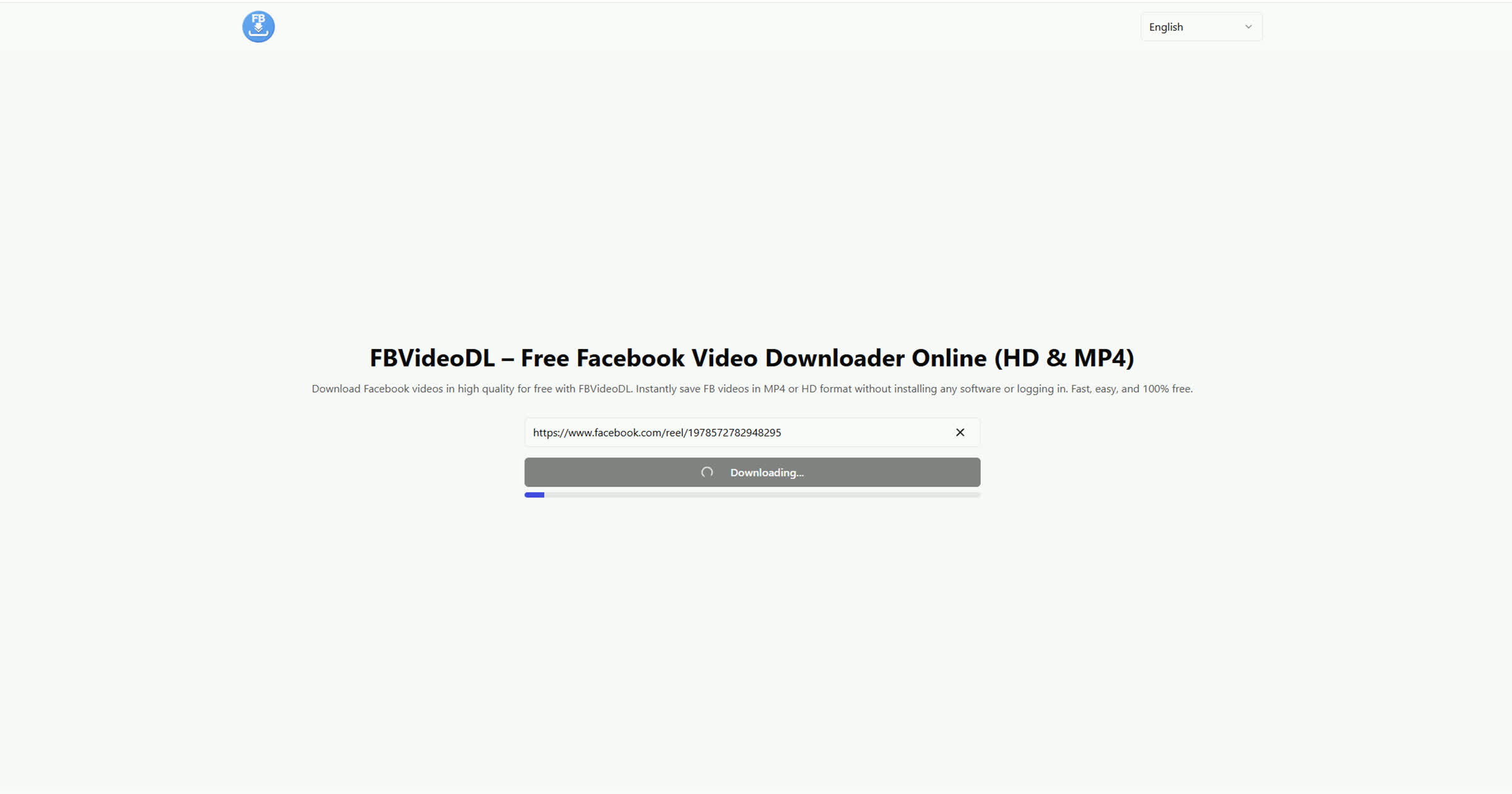 Click the Download Button